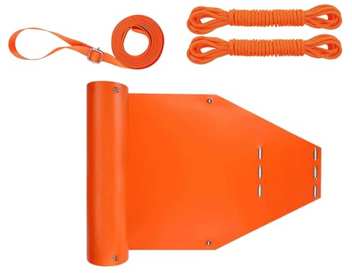 Deer Drag Sled - Langlebiges Zugband Seil für Wildtransport | Schlitten für die Jagd | Outdoor Transportausrüstung für Schlamm, Gras, Sand, und reißgetriebene Hirschgewichtsträger zur