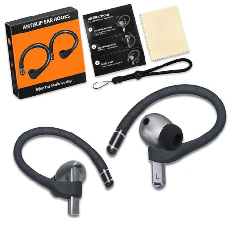 Umvowuxa Ganchos para las orejas para Samsung Galaxy Buds 3 Pro/Buds3, fundas de silicona antideslizante para auriculares Galaxy Buds 3 Pro, accesorios antipérdida, Galaxy Buds 3 ganchos para orejas