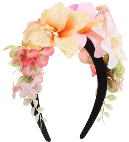 Blumen Stirnband aus Gewebe, Elegante Haaraccessoire für Frauen