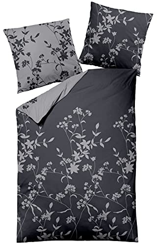 Dormisette Bettwäsche 135x200 Biber Fein-Biber Made in Germany mit Reißverschluss***