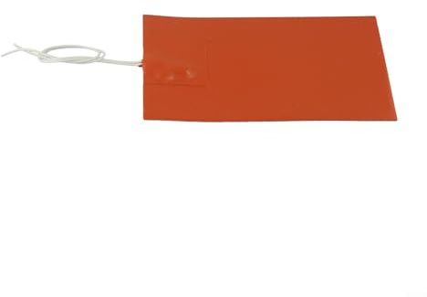Wasserhalte-Tank-Heizkissen für Wohnmobil und Silikon-Heizelement mit Thermostat, 230 x 130 mm, kompatibel mit Wohnmobil-Anhänger-Wassertanks, automatisches Ein-/Ausschalten