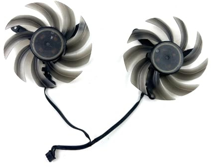 ZHALUOZ Lüfter 82mm 4pin TH8015S2H-PCC01 GPU Fan Für PNY für GeForce RTX3070 3070ti 3080 3080ti 3090 XLR8 Revel Epic-X RGB Triple(2pcs)