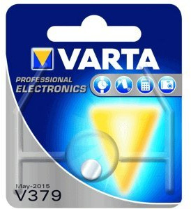 Varta V 379 Single-use battery SR63 Silver-Oxide 1.55 V (Single-use battery, SR63, Silver-Oxide, Button/Coin, 1.55 V, Stainless Steel)
