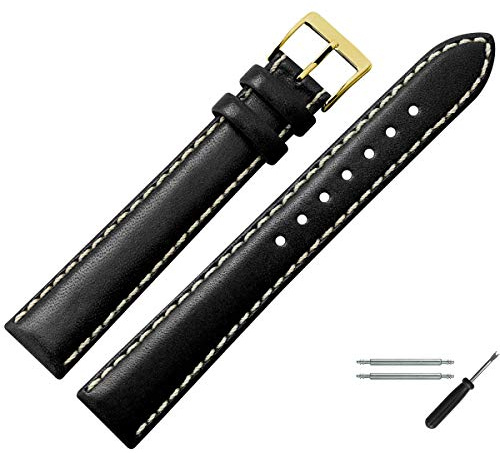 MARBURGER Uhrenarmband 18mm Leder XL - Werkzeug Montage Set 80218