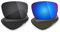 Mryok Lot de 2 paires de verres polarisés de rechange pour lunettes de soleil Oakley Fuel Cell