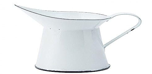 Eagle Enamel Jug 5.5oz / 150ml - Set of 6 - Retro Style Serving Jug Milk Jug Creamer