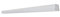 LEDVANCE LED Lichtbandleuchte | Leuchte für Innenanwendungen | Warmweiß | 1534 mm x 71,0 mm x 53,0 mm | TruSys WALLWASHER