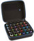 2TUFF Alcohol Ink Storage Case and Paint Carry Case - Fits up to 30 bottles - Alcohol Ink Case and Miniature Paint Organizer for Ink and Paints with Foam Insert and Inner Storage Pocket