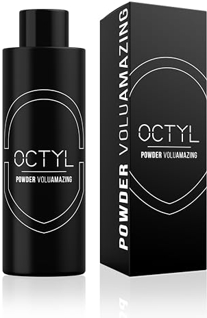 OCTYL - Poudre Texturisante Voluamazing 20g | Volume Cheveux Impressionnant | Poudre Coiffante Homme | Coiffage Facile | Finition Naturelle Matte | Pour Tous Types de Cheveux