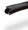 Guarnizione ad incastro per porte blindate Di.Bi., colore Nero (1 metro)