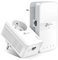 TP-Link Powerline WiFi AC 1200 Mbps + Powerline 1000 Mbps Kit - Gigabit Ethernet Port & Integrated Socket - Ideal for Multi-TV Service at Home