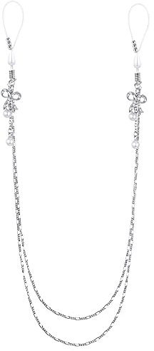 D.Bella Fake Brustwarzenpiercing mit Herz Bogenknoten Brustwarzenring Nippelpiercing Kette Verstellbare Fake Nipple Piercing