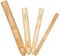 Coopay Jumbo Häkelnadel Set, 15mm 20mm 25mm 30mm Holz Häkelnadeln mit Daumengriff, Enorm Ergonomische Häkelnadel für Super Chunky Garn oder Stoffstreifen, Groß Robust Häkelnadeln Set für Anfänger