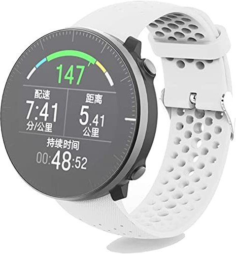 Shieranlee Uhrenarmband Band Silikon verstellbares Ersatzband Armband Kompatibel mit Polar Vantage M Armband