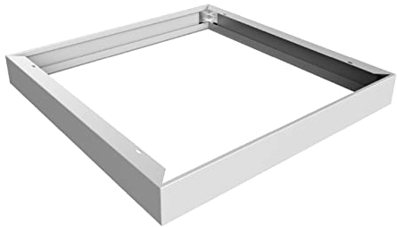 Proventa® Einbaurahmen weiß für LED-Panel 59,5 x 59,5 cm -7cm hoch- Decken- und Wandmontage