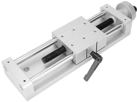 Manueller Lineartisch Schiebetisch, Kreuzspindel Modul mit 150mm Verfahrweg | Eloxiertes Aluminium, Kreuzspindel, Optische Geräte, Werkzeugmaschinen, Automationsanlagen, Sliding Table