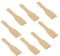 Raclette Scraper Wooden Raclette Spatula Wood Kitchen Utensils for Non-Stick Pans,Cheese Grills,Gourmet Boards,Frying Pans,Fondue,8 pcs/Set