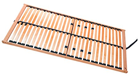 moebel-eins Rubin 5-Zonen Lattenrost NV, stabile Birke, TÜV Zertifiziert, 90 x 220 cm
