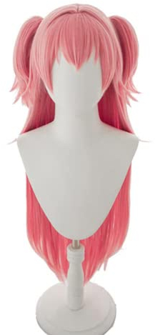 Anime Project Sekai Colorful Stage Cosplay MEHR MEHR SPRINGEN! Momoi Airi Wig Pink Hitzebeständige Kunsthaarperücken + Perückenkappe