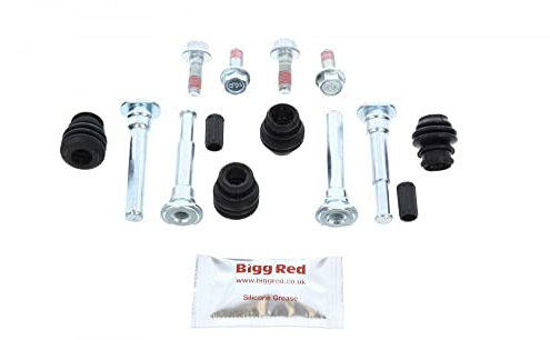 Bigg Red - Brake Caliper Slider Bolt Kit - Front Left & Right - Fits 254mm Brake Discs - Compatible with, etc…