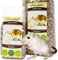 Mixerama Rennmäuse Gourmet Menü - artgerechtes Mäusefutter für die Rennmaus Gerbil ohne Pellets Kleintierfutter Alleinfutter Größe 500 g