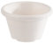 APS 40761 Lot de 12 coupelles en plastique Blanc Ø 6 cm Hauteur 3,5 cm