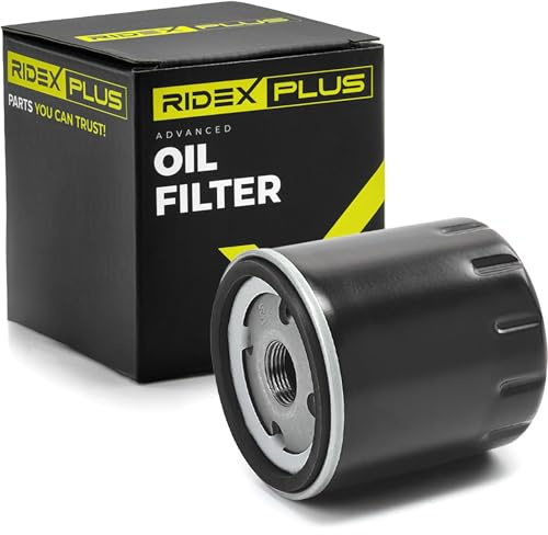 RIDEX PLUS Ölfilter Auto Motorölfilter Anschraubfilter 7O0005P Kompatibel mit FORD FOCUS III Turnier Kuga Mk2 DM2, NISSAN Qashqai/Qashqai +2 I J10, NJ10, MERCEDES-BENZ M-Klasse W164, OPEL Corsa F