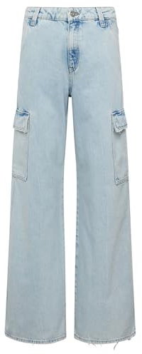 Mavi Damen Jeans Straight Leg Montana Cargo Jeans