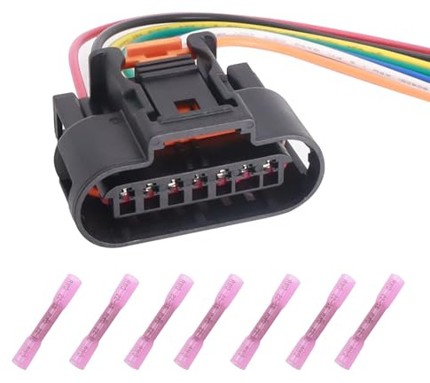 HISports 7 Pin Zündspule Anschluss Stecker Kabelbaum Verdrahtung Reparatur | Kompatibel mit Vauxhall Corsa Adam Astra J GTC Meriva Mokka Insignia Zafira Cruze Trax Aveo