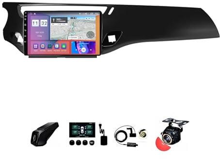9 Pollici Android 12 Auto Stereo Radio 2 Din per Citroen C3 DS3 2010 - 2016 con Telecamera Posteriore Comandi al volante Bluetooth GPS Car Play senza fili FM Radio ( Color : B , Size : S200 2+32G )