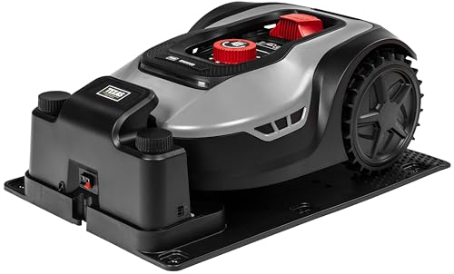 TEXAS Mähroboter Rasenroboter Rasenmäher Roboter RMX 600 | bis zu 600 m² Rasenfläche | 9-Fach einstellbare Schnitthöhe | 20 V Li-Ion Akku mit 2,5 Ah