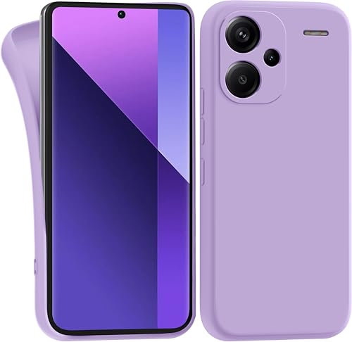 MyGadget Funda para Xiaomi Redmi Note 13 Pro Plus 5G en Silicona TPU - Carcasa Slim & Flexible - Case Resistente Antigolpes y Anti choques - Ultra Protectora Violeta