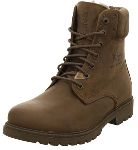 Panama Jack Herren Klassische Stiefeletten Panama 03 Igloo, Männer Stiefeletten,Lammfell,Schnürsenkel