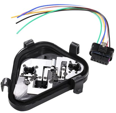 YUCKMZ Rücklicht Lampe Panel Sockel mit Stecker Hinten Rechts Kompatibel mit BMW 3er 316 320 328 F30 F35 2013-2015 63217313044
