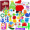 Edmirfun Adventskalender 2024 Kinder,Fidget Toys Weihnachtskalender,24 Tage Weihnachten Countdown Kalender,Adventskalender Kinder,Antistress Spielzeug,Weihnachten Geschenk für Kinder, Jungen, Mädchen