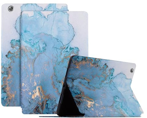 Genérico DayQiQiPu Funda para Huawei MediaPad M3 (8,4 Pulgadas, Modelo: BTV-W09/BTV-DL09) Pintura al óleo Patrón PU cuer, Carcasa Tableta Flip de Soporte ultradelgada con Auto Reposo/Activación,03