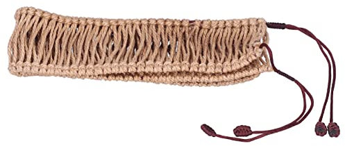 Handpan-Dekoration, Rattan, Handpan-Dekoration, Rattan-Seil, Handpan-Rattan-Seil, 13-Ton-Stahl, Zungentrommel-Dekoration, Gewebter Ring, Handgefertigtes Geflochtenes