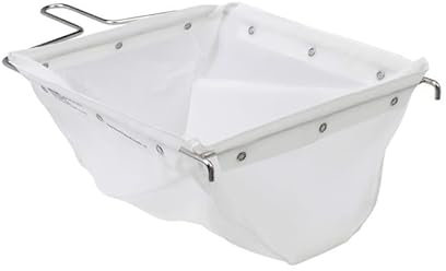 Filtre à Huile Réutilisable pour Friteuse 57L, Nylon Lavable, Résistant à 180°C