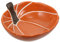 ULTECHNOVO 1Pieza Calabaza Creativa de Cerámica para Decoración de Halloween Amarilla para Ensaldas y Postres para Fiestas