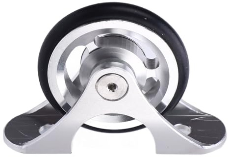 Drfeify Falten Fahrrad -Kotflügel mit Leichtem Rad mit Leichtem Aluminiumlegier für Müheloses Schieben mit Glattem Finish und Vielseitige Kompatibilität (Silver)