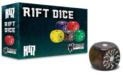Konflikt '47 Rift Dice by Warlord Games (Grey)