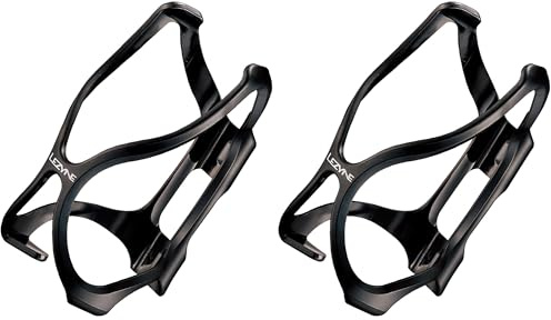 LEZYNE 1-bc-fl-v104 Flow Cage Porte-bidon, Noir, 48g (Lot de 2)