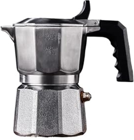 Elektrische Moka-Kaffeemaschine mit integrierter Heizplatte, Edelstahl 316, 220 V, 800 W – Dreiventil-Espressokanne for den Hausgebrauch(Three valve kettle)
