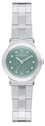 Michael Kors Billie reloj para Mujer, movimiento cronógrafo de cuarzo de 26 mm Con Correa de Acero inoxidable o Cuero