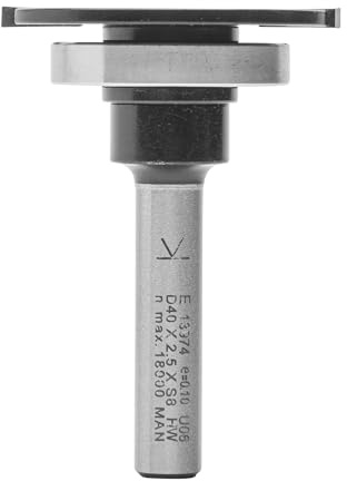 ENT 13974 Scheibennutfräser HW, Schaft (S) 8 mm, Durchmesser (D) 40 mm, NL 2,5 mm, ØKL 28 mm, T 6 mm, GL 55 mm, auf Spindel montiert mit Kugellager 28 mm
