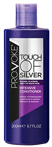 PROVOKE Touch of Silver Intensive Conditioner - for Blonde, Platinum, White or Grey Hair - 200 ml