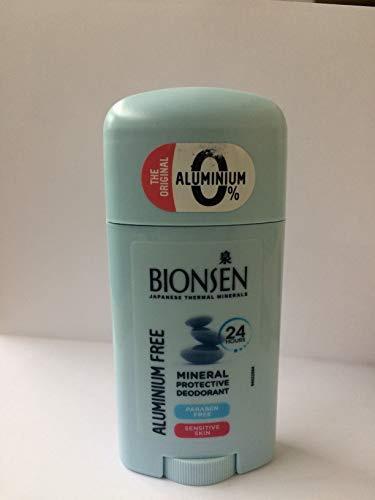 THREE PACKS of Bionsen Mineral Protective Deodorant Aluminium Free Stick 40ml