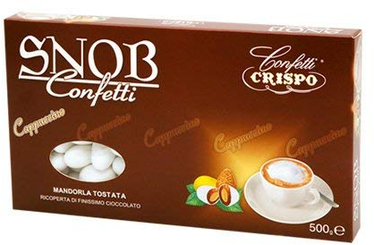 CRISPO ITALIENISCHE KONFETTI | Snob mit Mandeln | CAPPUCCINO | 500 gr