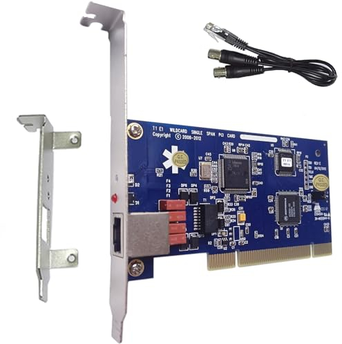 te110 - PCI E1 Karte unterstützt Asterisk, freepbx, issabel, asterisknow, dahdi, ISDN PRI SS7 E1 Für Asterisk PABX SIP Telefon System
