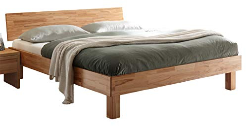 Hasena Trento Bett Forti 25 Kernbuche mit Kopfteil 160x200